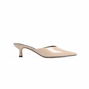 NA-KD Beige Heeled Mules